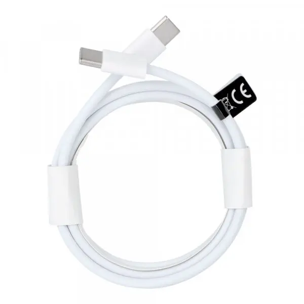 OEM Cablu Date si Incarcare USB-C - USB-C OEM HD26 Box, 30W, 2m, Alb