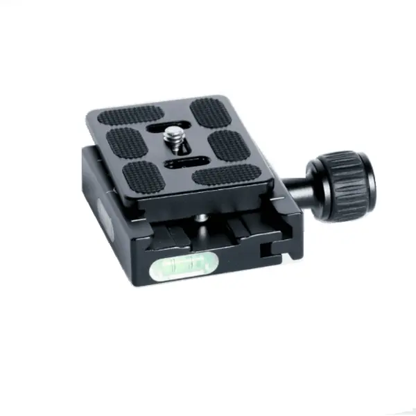 OEM Kit Patina quick-release tip Arca-Swiss +placuta PU-60 cu filet 1/4 tata si 3/8 -1/4 mama QR-60