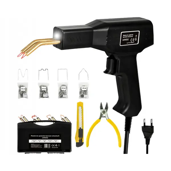 OEM Pistol Lipit Plastic OEM LXM252, Incalzire rapida, iluminare LED