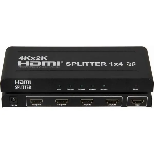 OEM Splitter HDMI 1x intrare, 4x iesiri Full HD