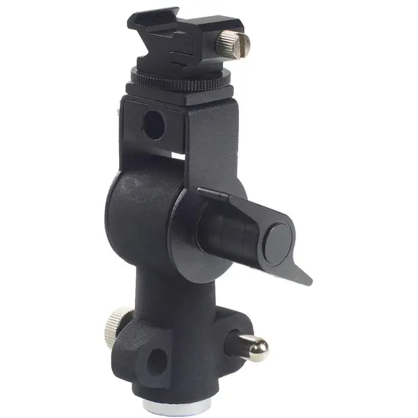 OEM Suport orientabil D-type blitz speedlite cu menghina pentru umbrela si adaptor spigot detasabil