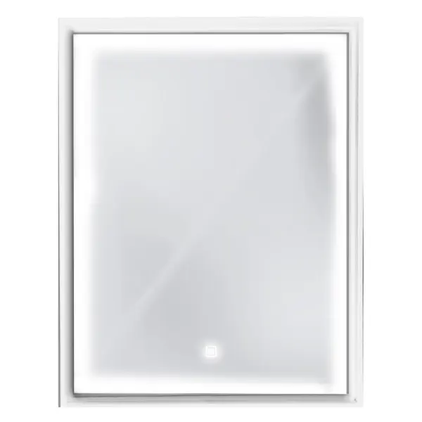 Oglinda baie cu LED reglare intensitate si buton touch L-1230 60x80 cm