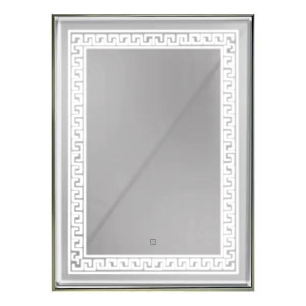 Oglinda baie cu LED si buton touch L-1026 60x80 cm