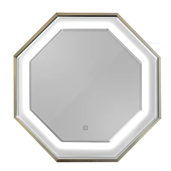 Oglinda baie cu LED si buton touch L-1162 60x60 cm
