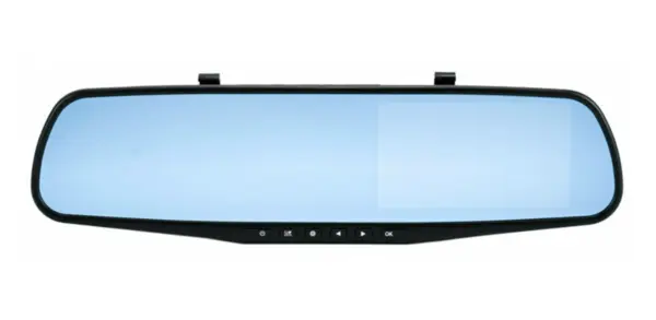 Oglinda cu camera DVR auto 1080P cu ecran de 4.5 inch Andowl Q CA599 neagra