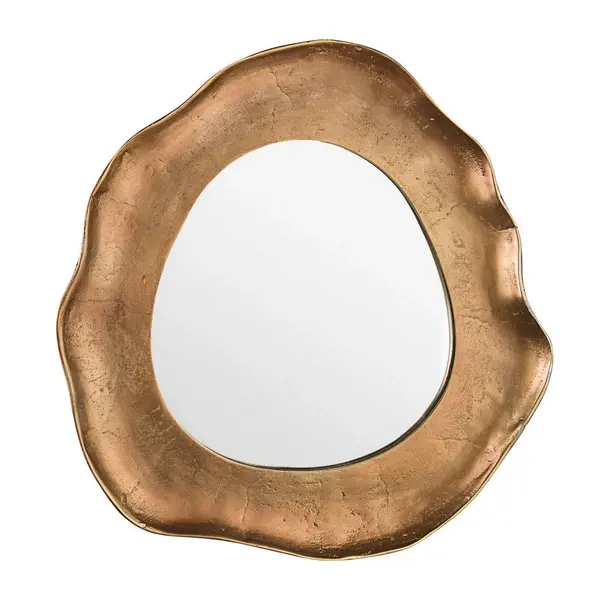 Oglinda de perete ASMITA BRASS 43 x 40 CM - Default Title