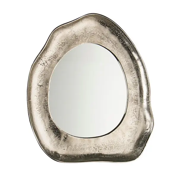 Oglinda de perete ASMITA NICKEL 31x 28 CM - Default Title