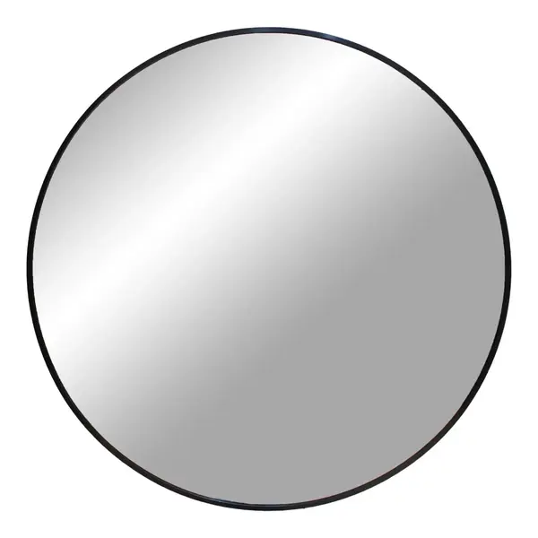 Oglinda de perete MARISA Ø80 CM - Negru