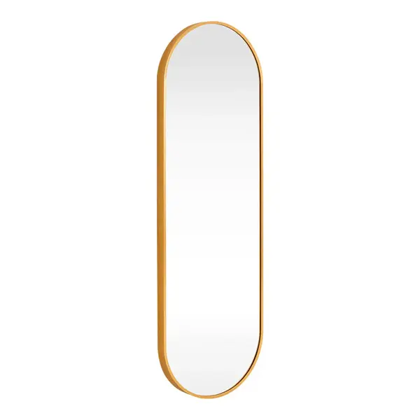 Oglinda decorativa Albere, Alb-Negru - Alb-Auriu, 40x120 cm