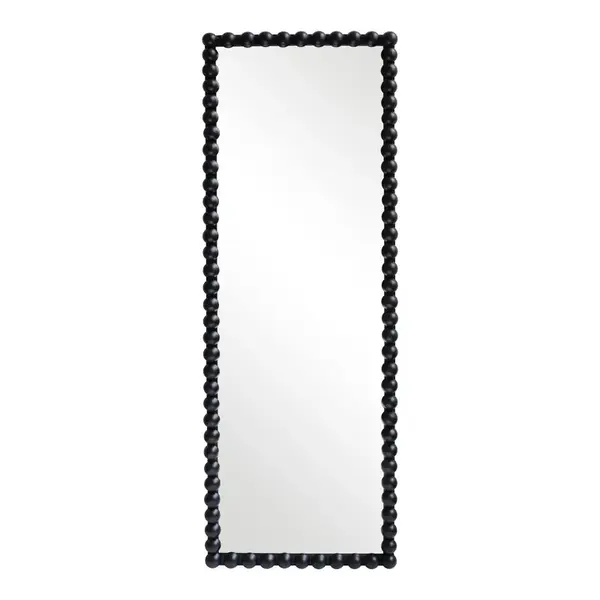 Oglinda din lemn cu finisaj Natural Ledalo, Lemn, 45x130 cm