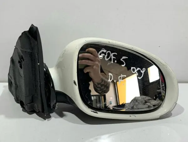 Oglinda dreapta culoare alb - lr9a Volkswagen Golf 5 (2004-2009)