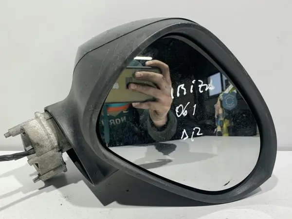 Oglinda dreapta culoare gri - lw7z 6J1857508B Seat Ibiza 4 (2008-2012) [6J]