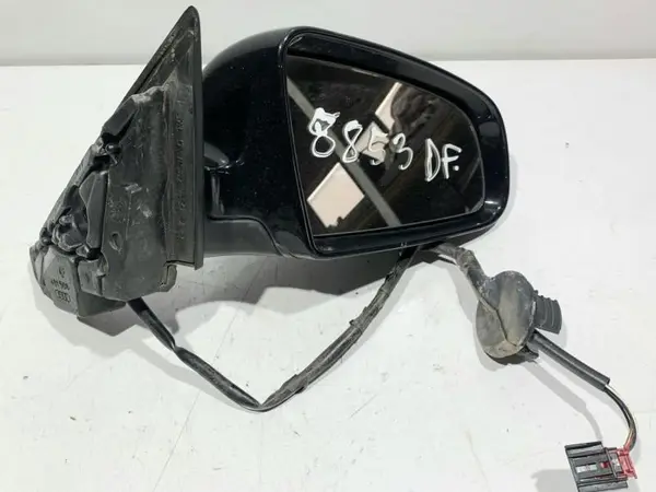 Oglinda dreapta culoare negru - lz9y Audi A3 (2003-2008) [8P1]