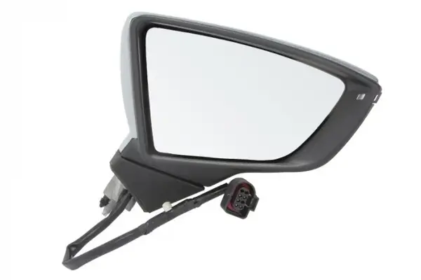 Oglinda dreapta electrica incalzita, crom, grunduita SEAT LEON, LEON SC, LEON ST dupa 2012