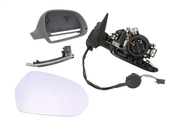 Oglinda dreapta electrica incalzita, grunduita, pliabila electric AUDI A3 intre 2008-2012