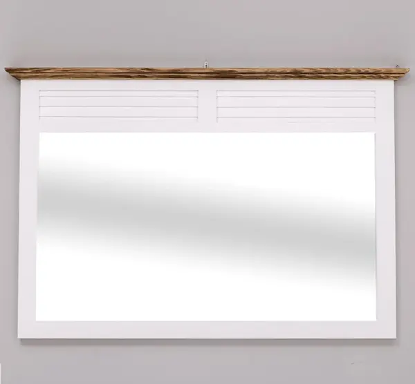 Oglinda lata cu design Shutter
