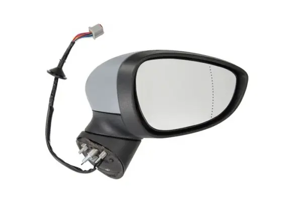 Oglinda laterala Dreapta (electric, asferice, incalzita, captuseala, pliabil electric) se potriveste: FORD FIESTA VI -04.17