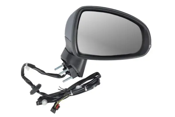 Oglinda laterala dreapta electric, convex, cu incalzire, grund potrivit AUDI A1 8X 01.15-06.18
