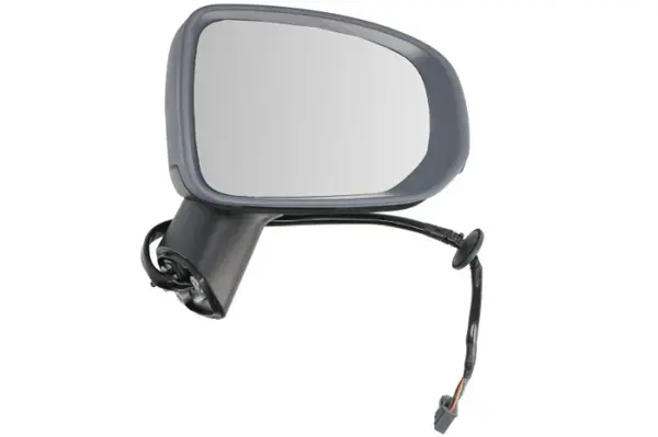 Oglinda laterala dreapta electric, convex, cu incalzire, grund, cu memorie, semnalizator, cu senzor temperatura potrivit VOLVO XC60 II 03.17-