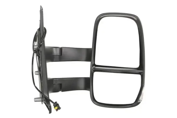 Oglinda laterala Dreapta manual, crom, lung potrivit IVECO DAILY V pana in 2014