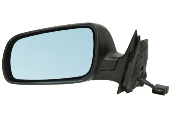 Oglinda laterala Stanga electric, asferice, incalzita, albastru, mare potrivit AUDI A4 B5, A6 C5