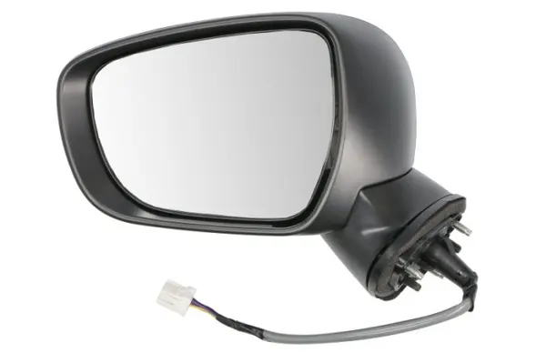 Oglinda laterala stanga electric, convex, cu incalzire, grund potrivit SUZUKI IGNIS III 01.17-