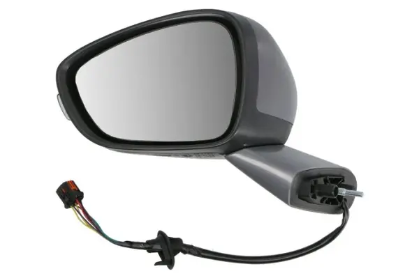 Oglinda laterala stanga electric, convex, cu incalzire, grund, rabatare electrica, semnalizator potrivit CITROEN C4 GRAND PICASSO II, C4 SPACETOURER 02.13-