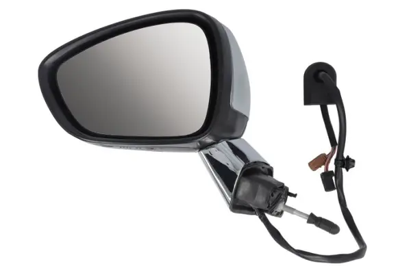 Oglinda laterala stanga electric, convex, cu incalzire, grund, semnalizator potrivit DS DS3; CITROEN DS3 01.09-07.19