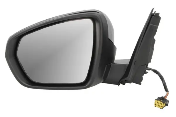 Oglinda laterala stanga (electric, convex, cu incalzire, grunduit, cu semnalizator) potrivit CITROEN C5 AIRCROSS; PEUGEOT 3008 II P84, 3008 II P84 FL, 5008 II T87, 5008 II T87 FL 05.16-