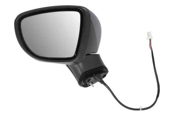 Oglinda laterala stanga electric, convex, grund, semnalizator potrivit NISSAN MICRA V K14 03.17-12.23