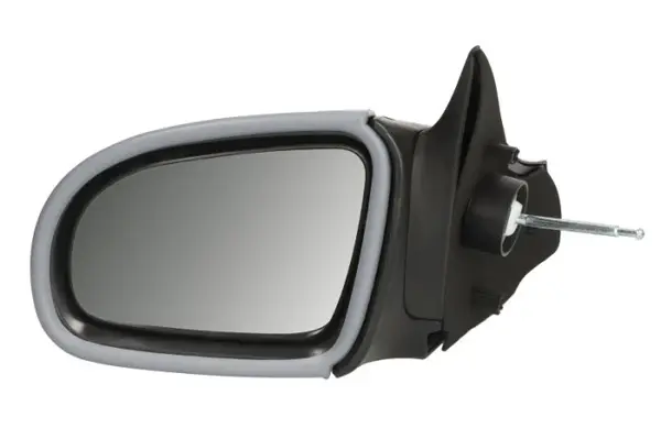 Oglinda laterala Stanga mecanic, plat, carcasa potrivit OPEL CORSA B, CORSA B HATCHBACK