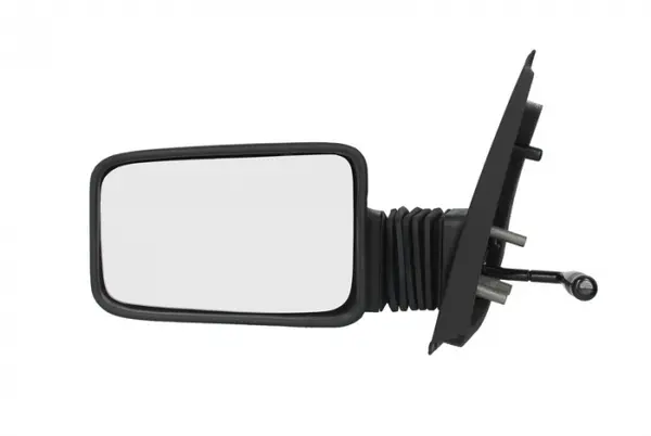 Oglinda laterala Stanga (mecanic, plat) potrivita PEUGEOT 405 I, 405 II