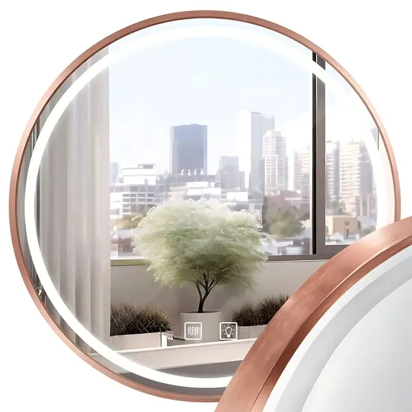 Oglindă LED 100cm MMJ BRUSH COPPER