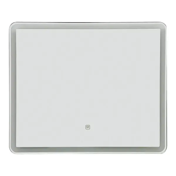 Oglinda LED Quadrou Transparent 60x3x50 cm