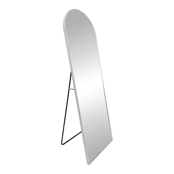 Oglinda Lorens, Pako World, Aluminiu, Argintiu 46x40x150 cm