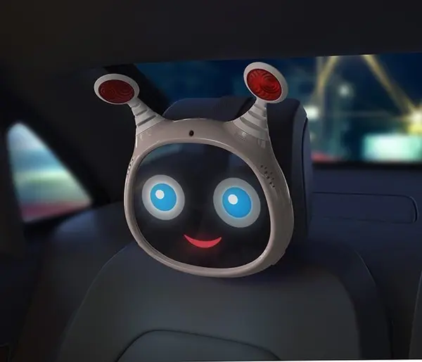 Oglinda muzicala auto pentru supraveghere copil Benbat Oly Beige