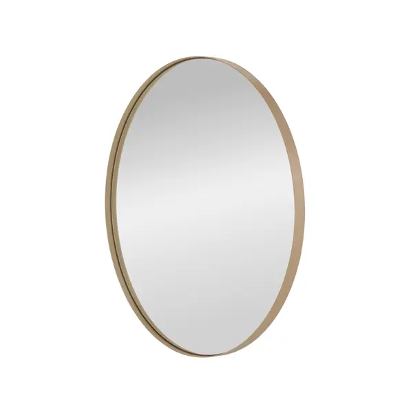 Oglinda Patina auriu sampanie ø70 cm