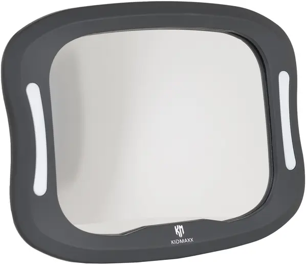 Oglindă pentru scaunul din spate Kidmaxx - cu lumină reflexă LED