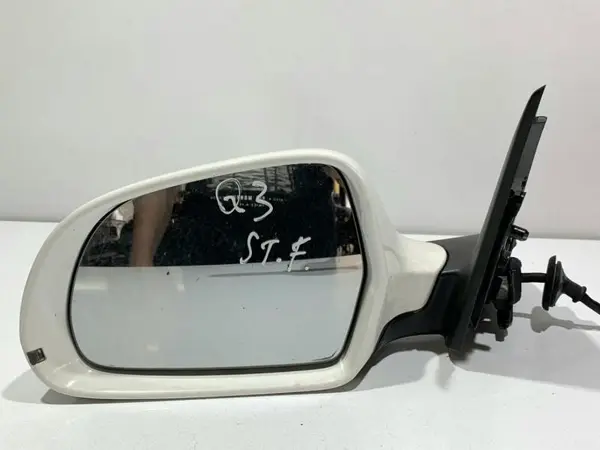 Oglinda stanga cu rabatare electrica culoare alb - lb9a Audi Q3 facelift (2014-2018)