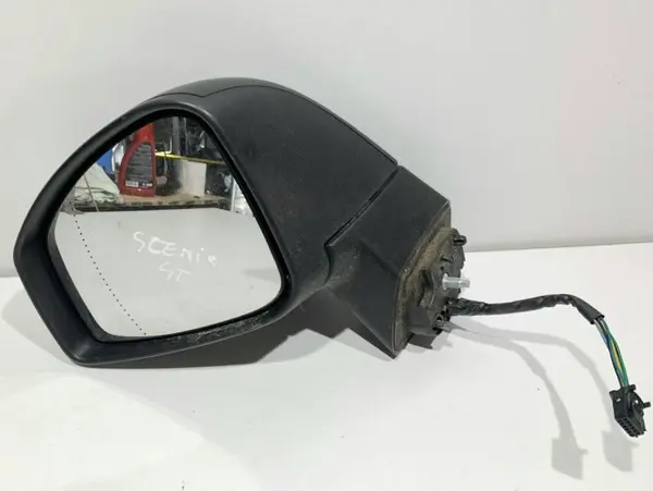 Oglinda stanga culoare albastra 963021615R Renault Grand Scenic 3 (2009-2011)