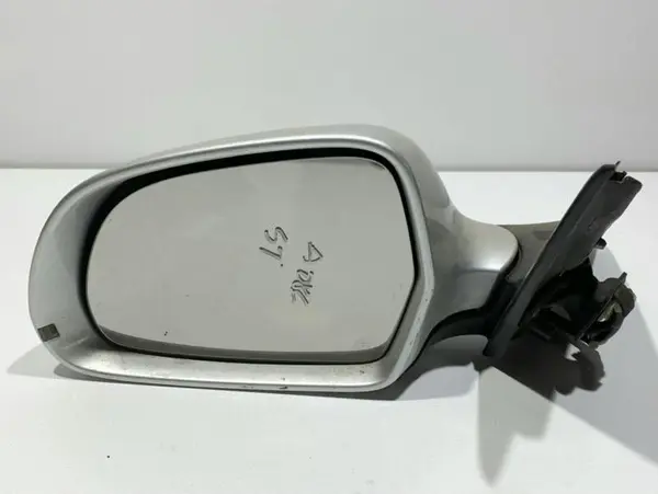 Oglinda stanga culoare gri - lx7w Audi A4 (2007-2011) [8K2, B8]