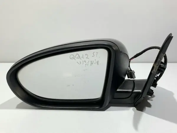 Oglinda stanga culoare negru - gab Nissan Qashqai facelift (2010-2013) [J10]