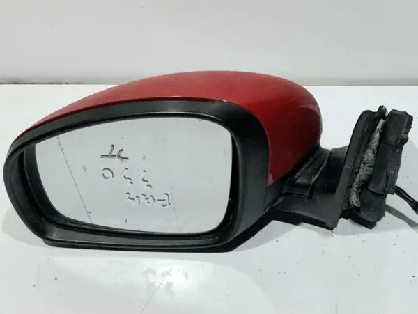 Oglinda stanga culoare rosie - lf3k 5j0857933 Skoda Fabia 2 facelift (2010-2014)