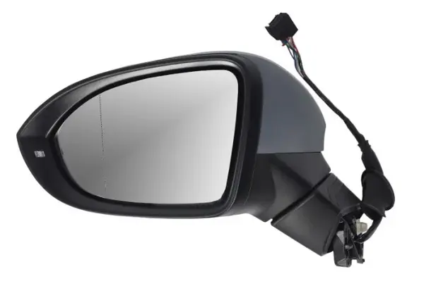Oglinda stanga (electric, asferic, cu incalzire, grund, rabatare electrica, cu semnalizator) potrivit VW ID.3 09.19-