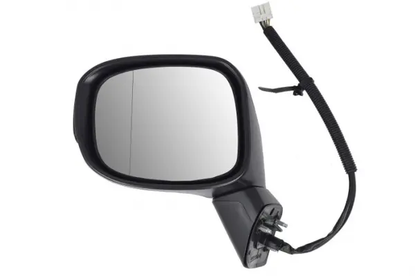 Oglinda stanga (electric, asferic, cu incalzire, grund, rabatare electrica, cu semnalizator) potrivit HONDA CIVIC IX SDN COUPE 01.11-12.15