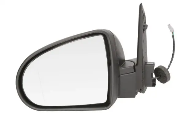 Oglinda stanga electrica, asferic, incalzita, crom, grunduita MITSUBISHI COLT intre 2008-2012