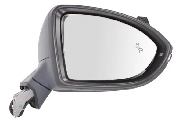 Oglinda stanga electrica, asferic, incalzita, crom, grunduita VW GOLF SPORTSVAN dupa 2014