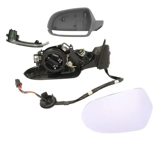 Oglinda stanga electrica, asferic, incalzita, grunduita, pliabila electric AUDI A3 intre 2008-2012