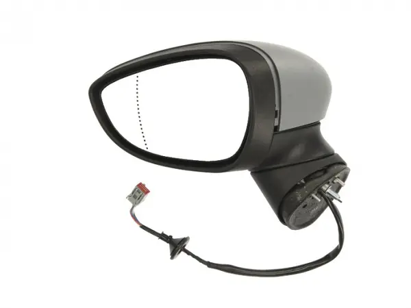 Oglinda stanga electrica, asferica, cu carcasa, cu semnalizare FORD FIESTA intre 2008-2013