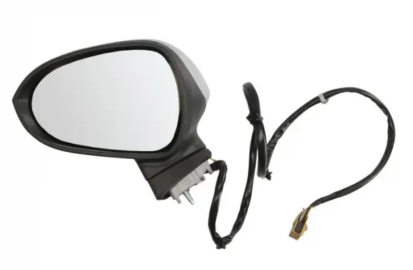 Oglinda stanga electrica incalzita, crom, grunduita, pliabila electric SEAT EXEO, EXEO ST intre 2008-2010